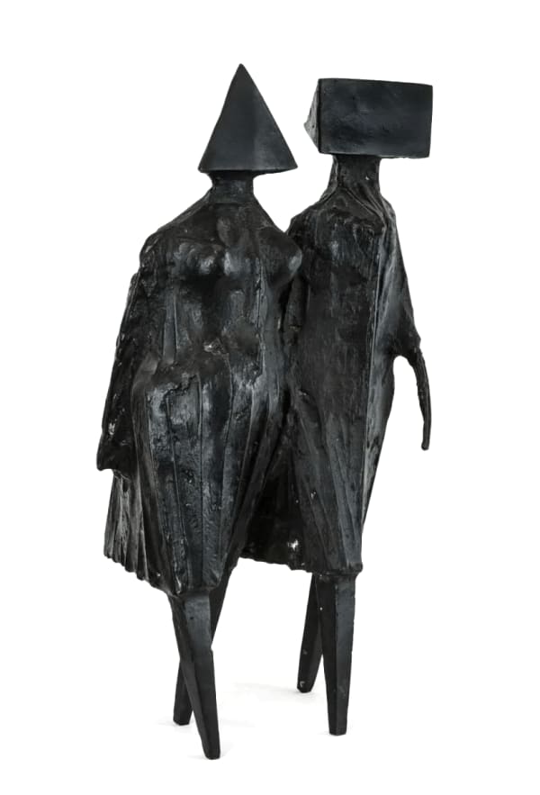 Maquette VII Walking Couple , 1976
