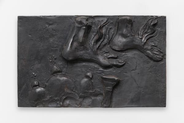Enzo Cucchi Untitled, 2005 Bronze 25 x 40 x 2.5 cm 9 7/8 x 15 3/4 x 1 in