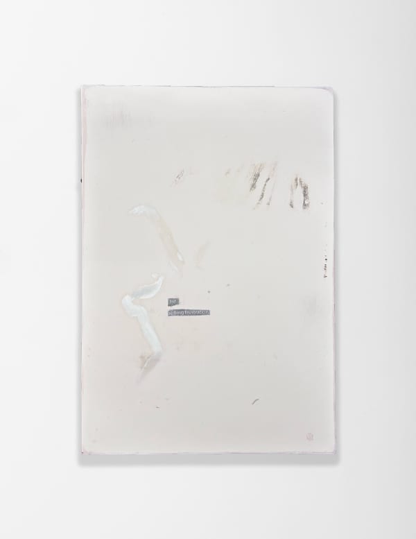 Clémentine Bruno Shifting frustration, 2024 Oil and traditional gesso on wood 32 x 21.5 x 3 cm 12 5/8 x 8 1/2 x 1 1/8 in