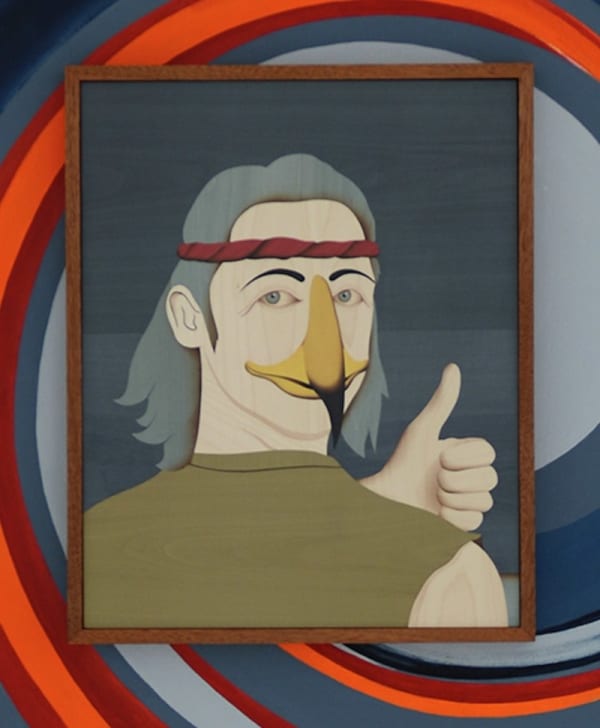 The guy at the end of the movie