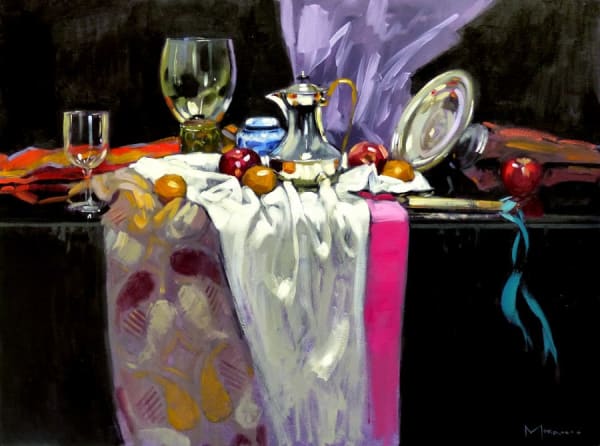 Jack Morrocco, Still Life with Dutch Glass
