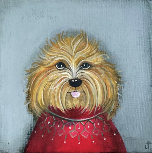 Jackie Henderson, Wee Hamish In His New Winter Jumper