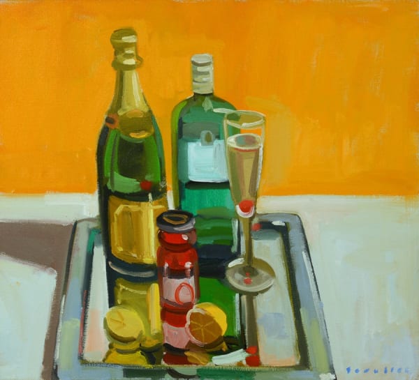 Glen Scouller RSW RGI, Champagne Cocktail