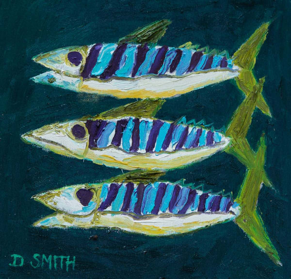 David Smith RSW, 3 Fishes