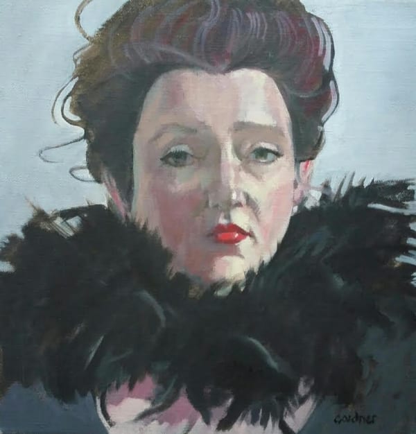 Alexandra Gardner - Black Feathers, Red Lips
