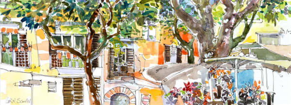 Carol Scouller, Flower Stall, Palma