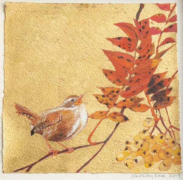 Misc Private Sales A-Z, Lindsay Keir - Wrens on Sorbus