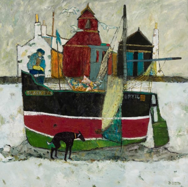 David Smith RSW, The Black Dog