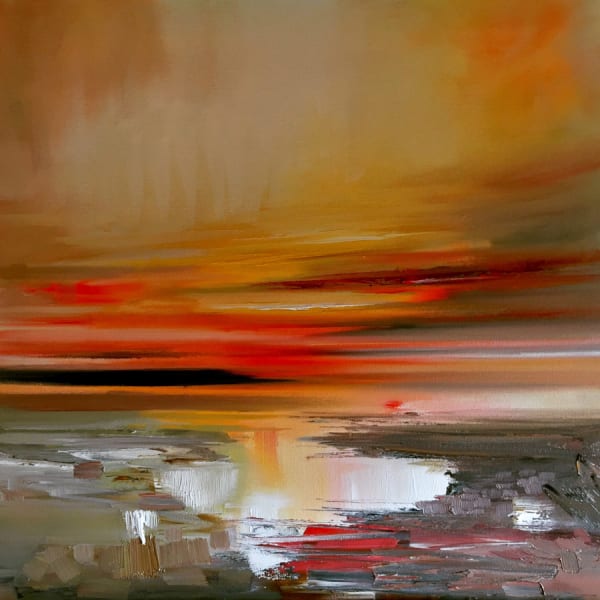 Rosanne Barr, Pool Lit by Sunset