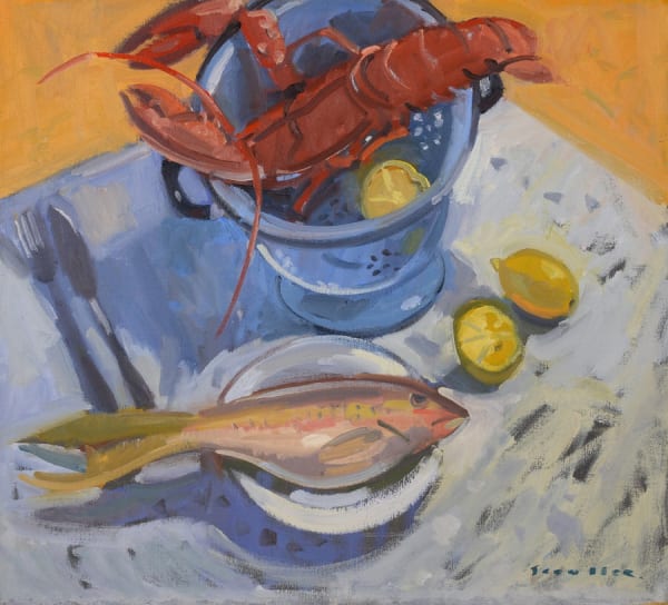 Glen Scouller RSW RGI, Lobster and Snapper