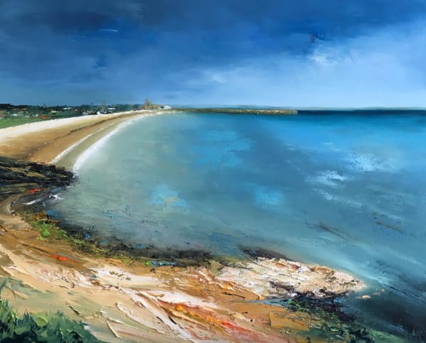 Linda Park, Standing in the Sun , East Sands , St Andrews