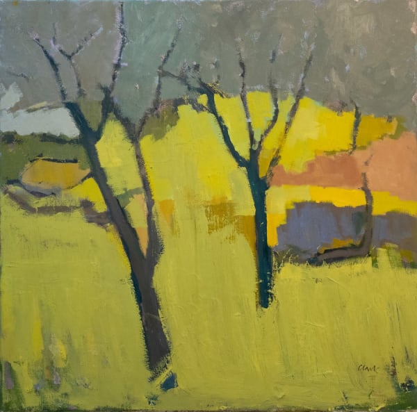 Michael Clark PAI RSW RGI, Spring Arrives in Our Garden