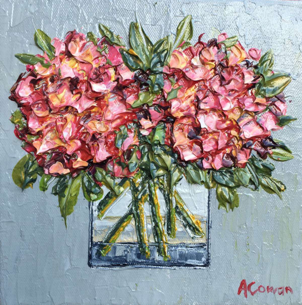 Alison Cowan, Twin Coral Hydrangeas