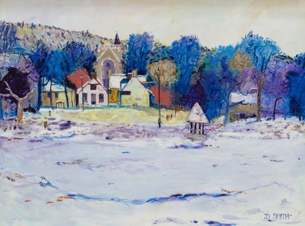 David Smith RSW, Winter Snow, Braemar