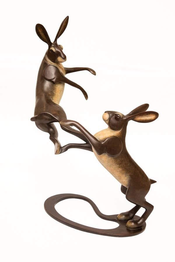 David Meredith, Boxing Hares (Medium)