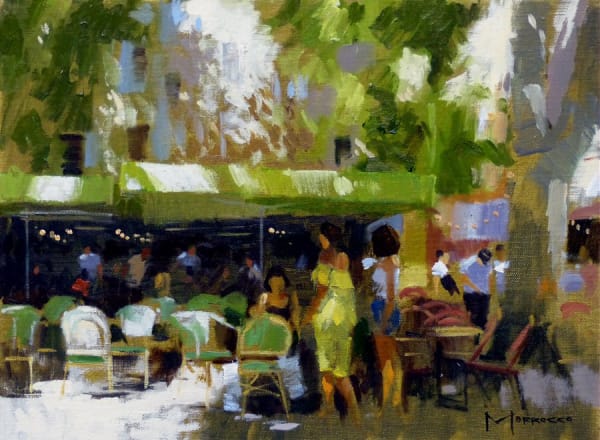 Jack Morrocco, Late Afternoon Sun, Place Richelme , Aix