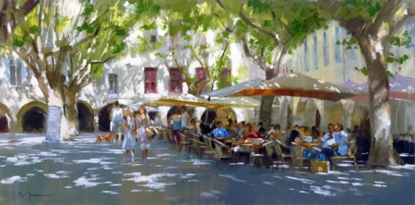 Jack Morrocco, Place aux Herbes, Uzes