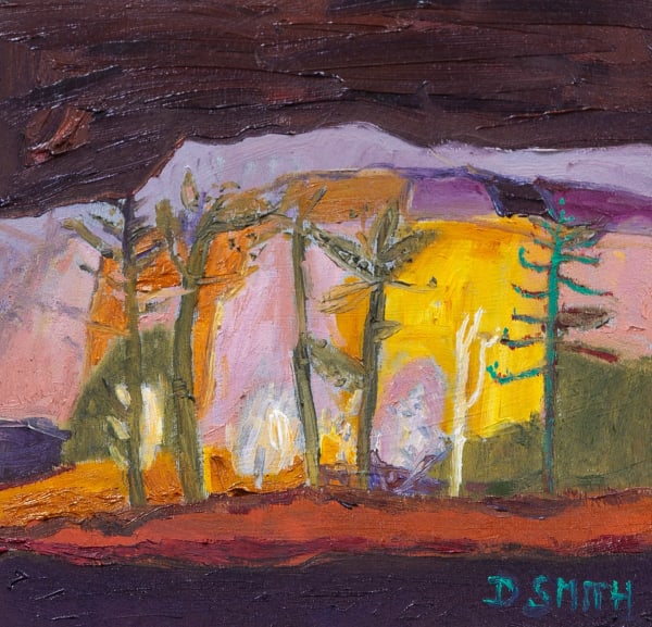 David Smith RSW, Autumn Lochnagar