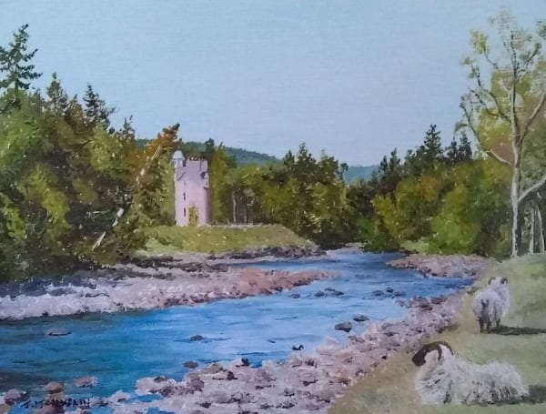 Janice Mcilwain, River Dee at Abergeldie