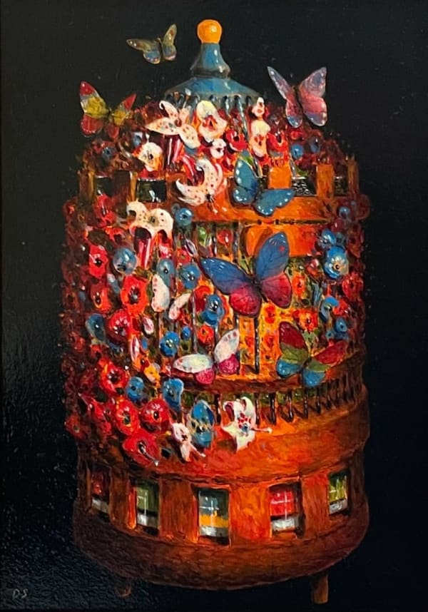David Schofield RGI, The Winged Garden