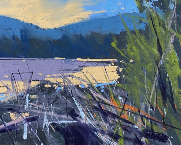 Tony Allain, Evening Sun, River Earn