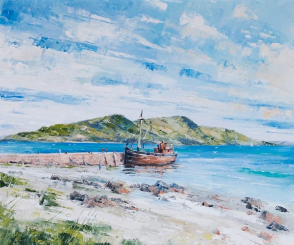 Misc Private Sales A-Z, Erni Upton - Lamlash Pier & Holy Island Arran