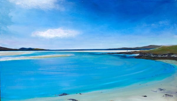 Anne Skinner, Luskentyre Pools, Isle of Harris
