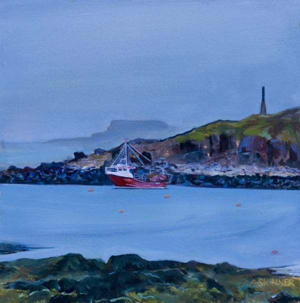 Anne Skinner, Rainstorm at Croig, Isle of Mull