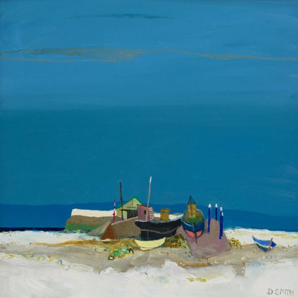 David Smith RSW, The Slipway at Low Tide, Skye