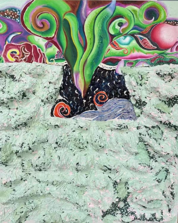 Wenjue 文爵, Self Portrait as Supercalifragilisticexpialidocious 以“超体”所作的自画像, 2022