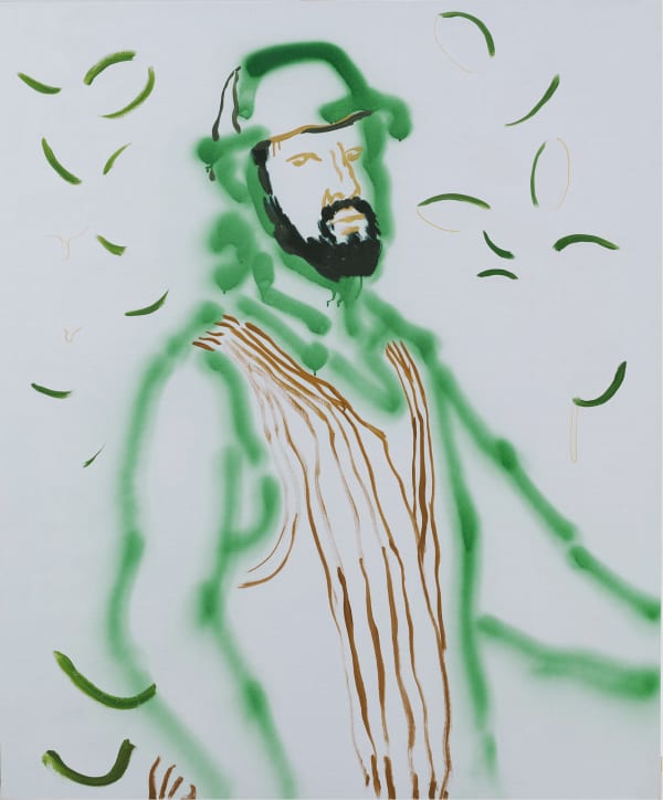 Zheng Haozhong 郑皓中 , Self-portrait 自画像, 2017