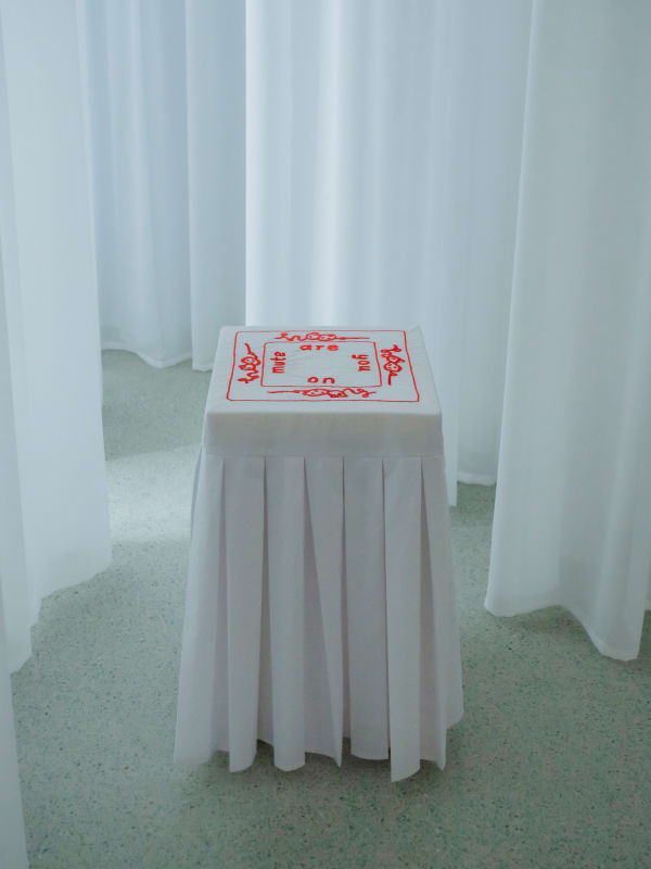 Duyi Han 韩笃一, melatonin side table 褪黑素边桌, 2021