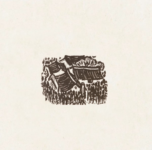 Xu Bing 徐冰, Backyard 屋后, 1982