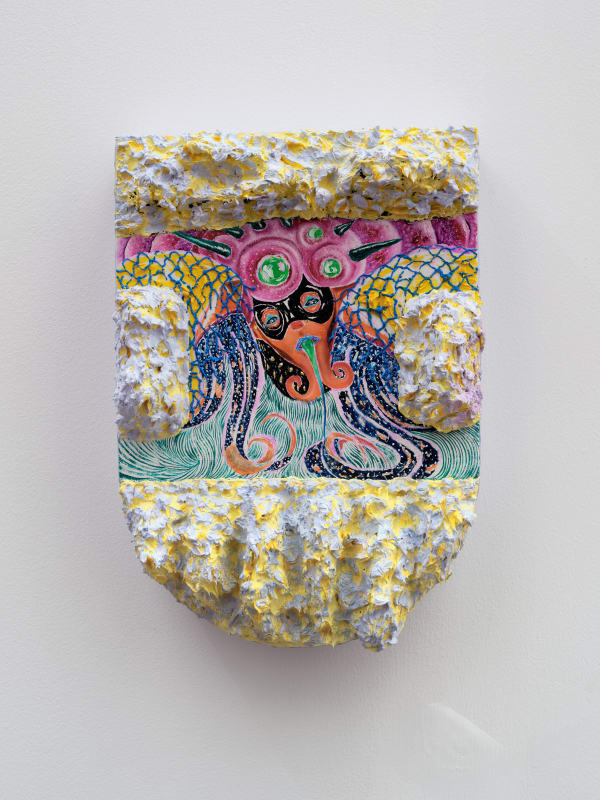 Wenjue 文爵, Study for Self portrait S (Galaxy ）自画像习作 S (银河) Study for Self portrait S (Galaxy ）, 2022