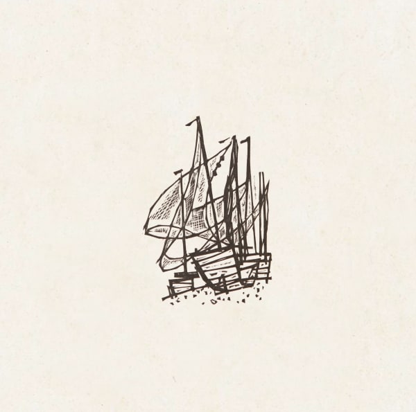 Xu Bing 徐冰, Berth 泊, 1980