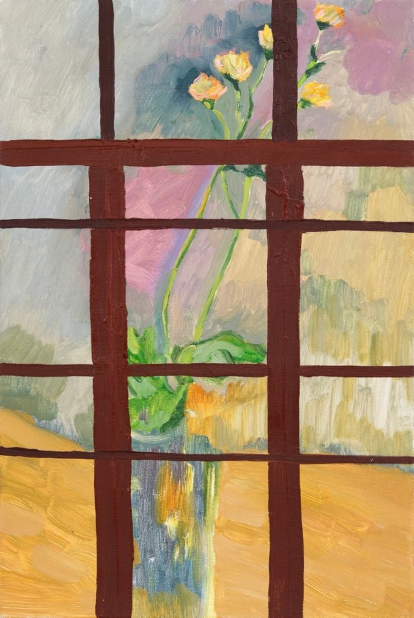 Zheng Haozhong 郑皓中, Flowers, Window, Prison 鲜花、窗户、牢笼, 2021