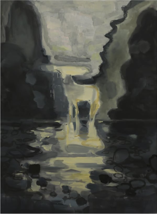 Fang Wei 方巍, White Deer, 2014