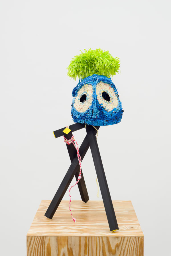 Heidi Voet 海蒂·芙欧特 , Masks（And the palm trees make it feel like paradise）, 2015