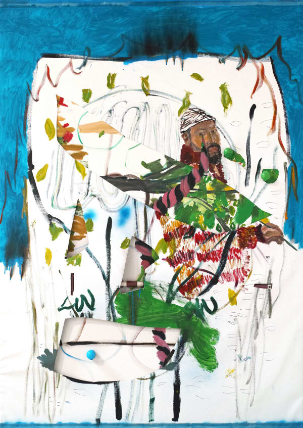 Zheng Haozhong 郑皓中, Self-portrait自画像, 2019