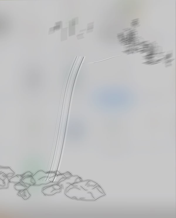 Lin Ke 林科, Waterfall Preview 瀑布 预览, 2024