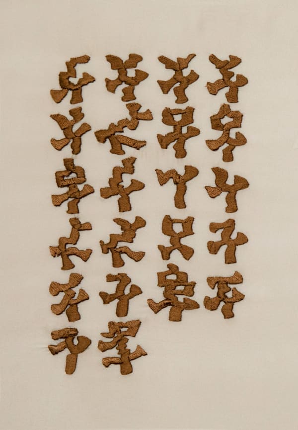 Duyi Han 韩笃一, Writing System or 22 Proteinogenic Amino Acids 书写系统或二十二种蛋白氨基酸, 2024