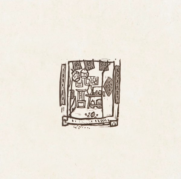 Xu Bing 徐冰, Old Cottage 老屋, 1982