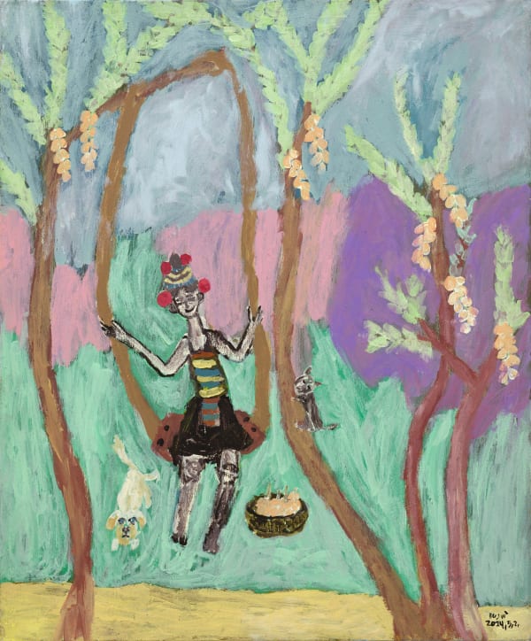 Busui Ajaw 布苏伊·阿贾 , Young girl 年轻的女孩, 2017