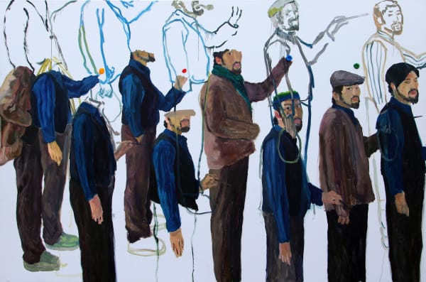Zheng Haozhong 郑皓中 , Self Portrait 2 自画像 2