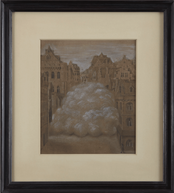 Laurent Grasso 洛朗·格拉索, Studies into the past-Projection 研究过去-- 喷发, 2010