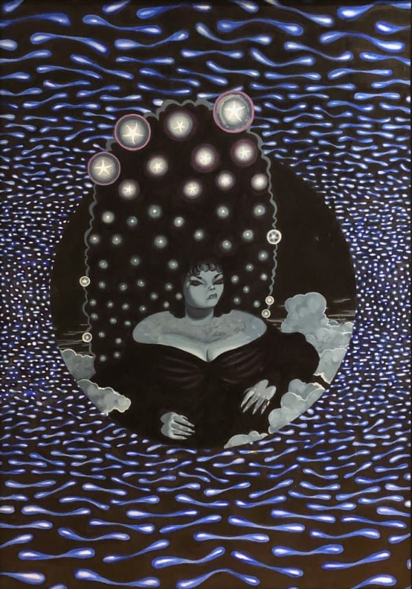 Ching Ho Cheng 郑庆和 , Tally Brown Portrait 塔利﹒布朗肖像, 1972