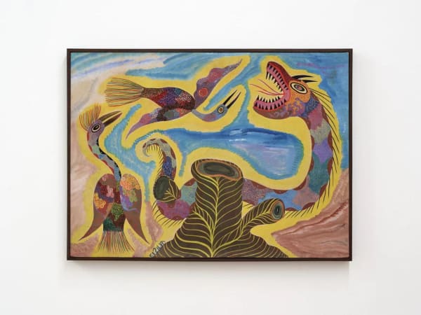 Chico da Silva 奇科·达·西尔瓦, Untitled (bird) 无题（鸟）, 1970