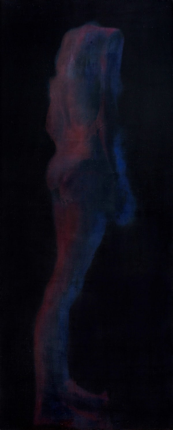 Xie Qi 谢其, The Back in Blue 藍色的背