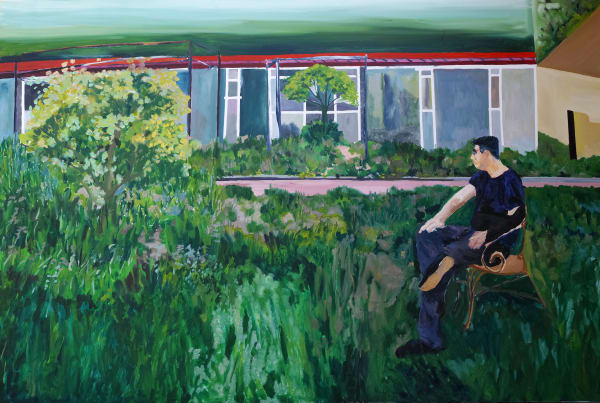 Zheng Haozhong 郑皓中, Wounded Man 受伤的男人, 2015