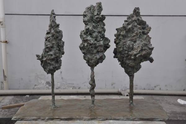 Ouyang Chun 欧阳春, Three trees 三棵树, 2013